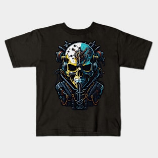 Cyborg Heads Kids T-Shirt